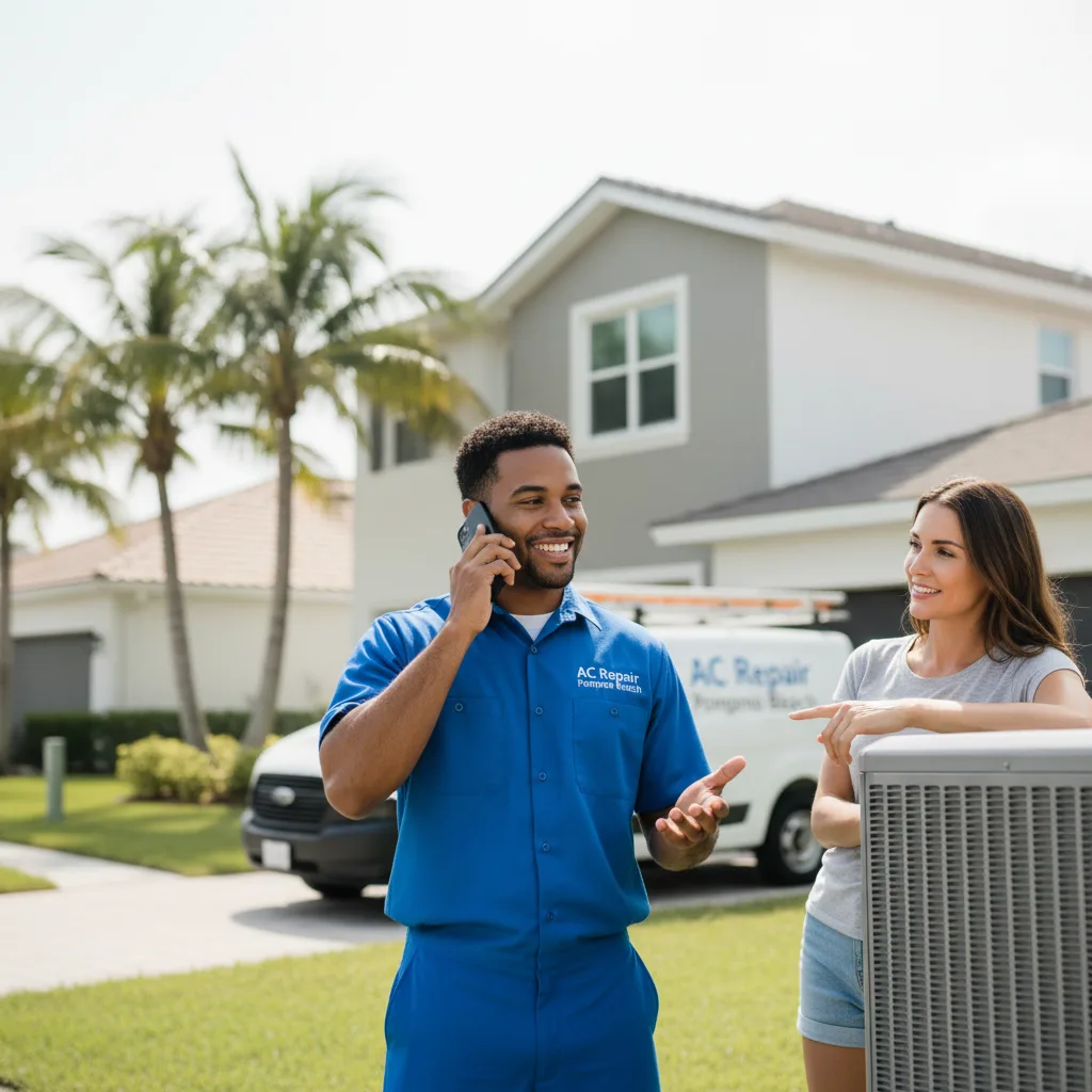 AC Repair Pompano Beach customer support in Farmer City